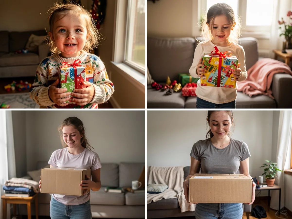 Świąteczna kampania reklamowa platformy e-commerce