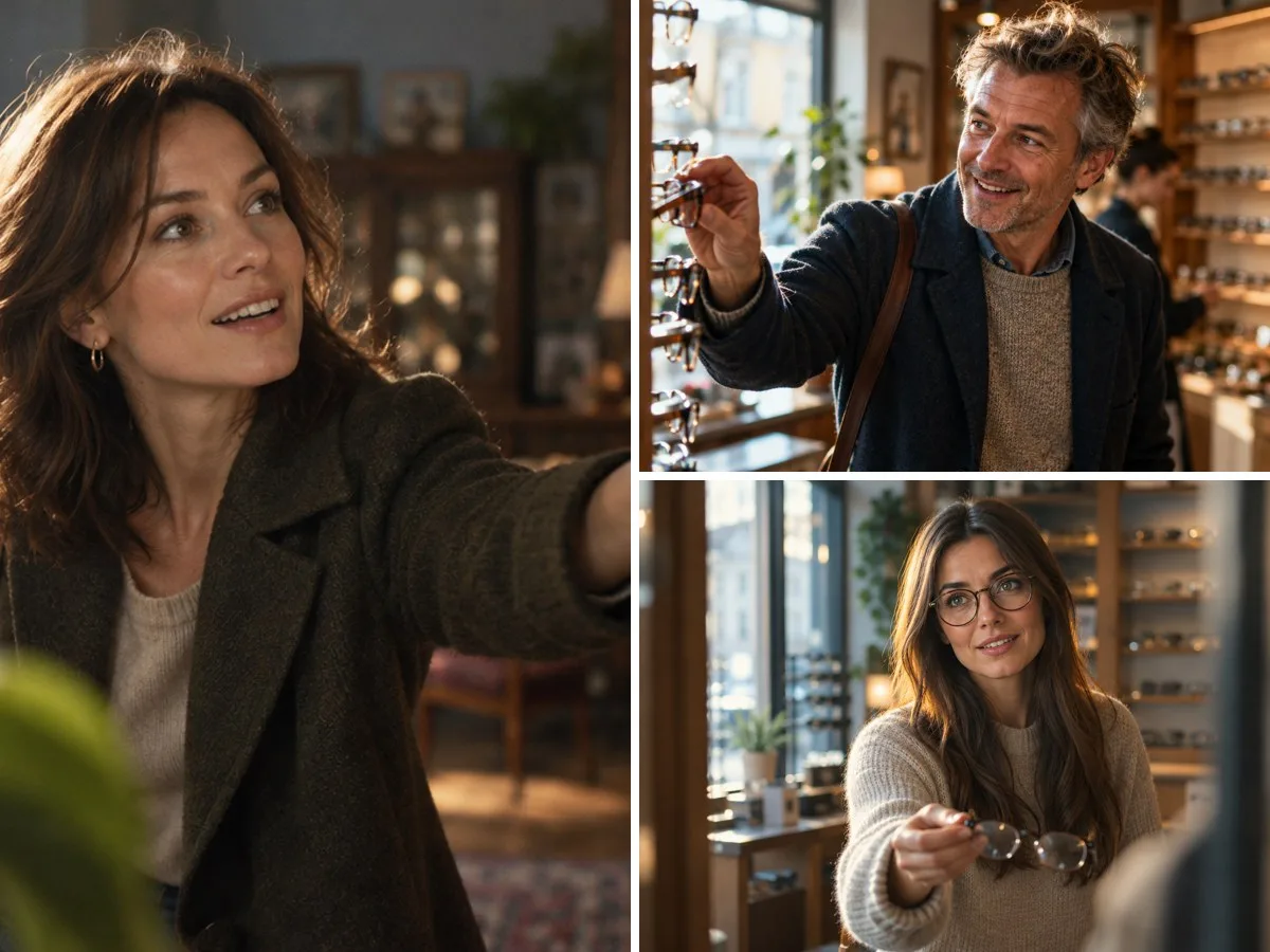 Optical Store Campaign: AI Hybrid Shoot in Poznań