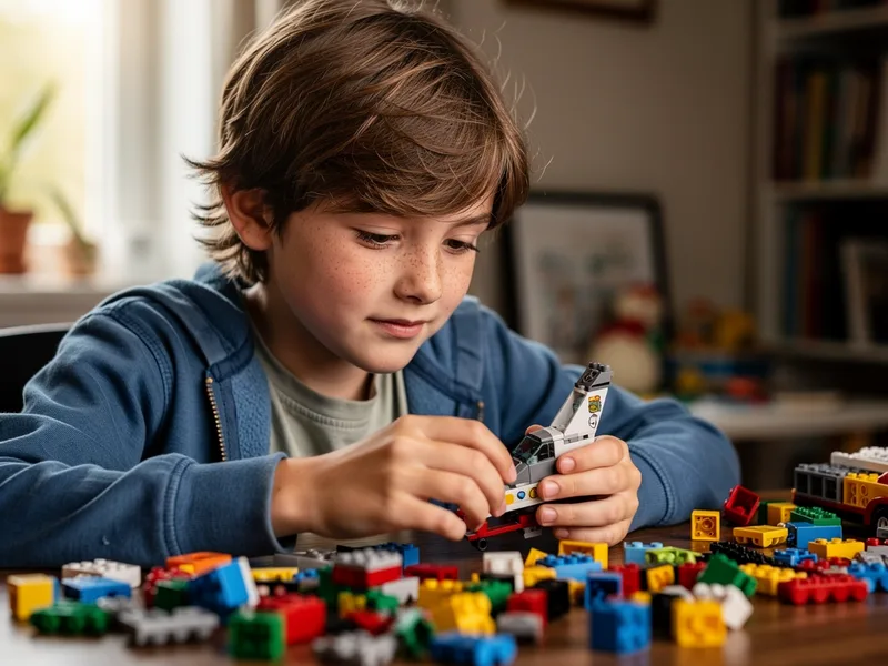 Naturalny, entuzjasta LEGO